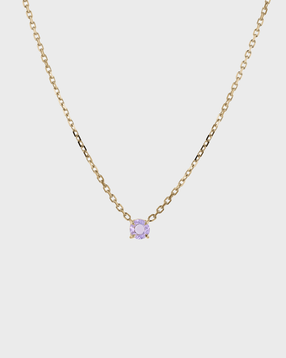 The Amethyst Birthstone Necklace by Sarah & Sebastian