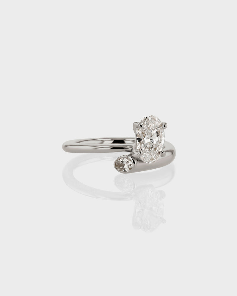 Aria Oval Engagement Ring by Sarah & Sebastian