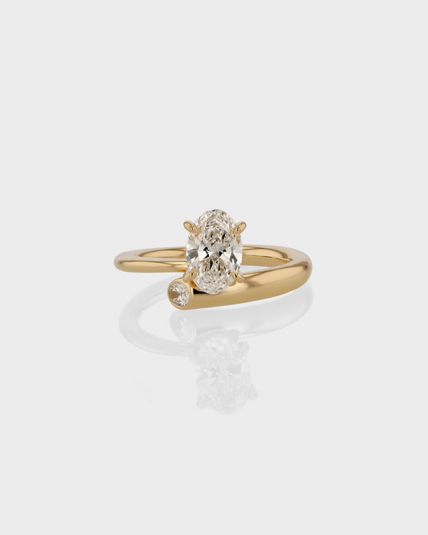 Aria Oval Engagement Ring by Sarah & Sebastian