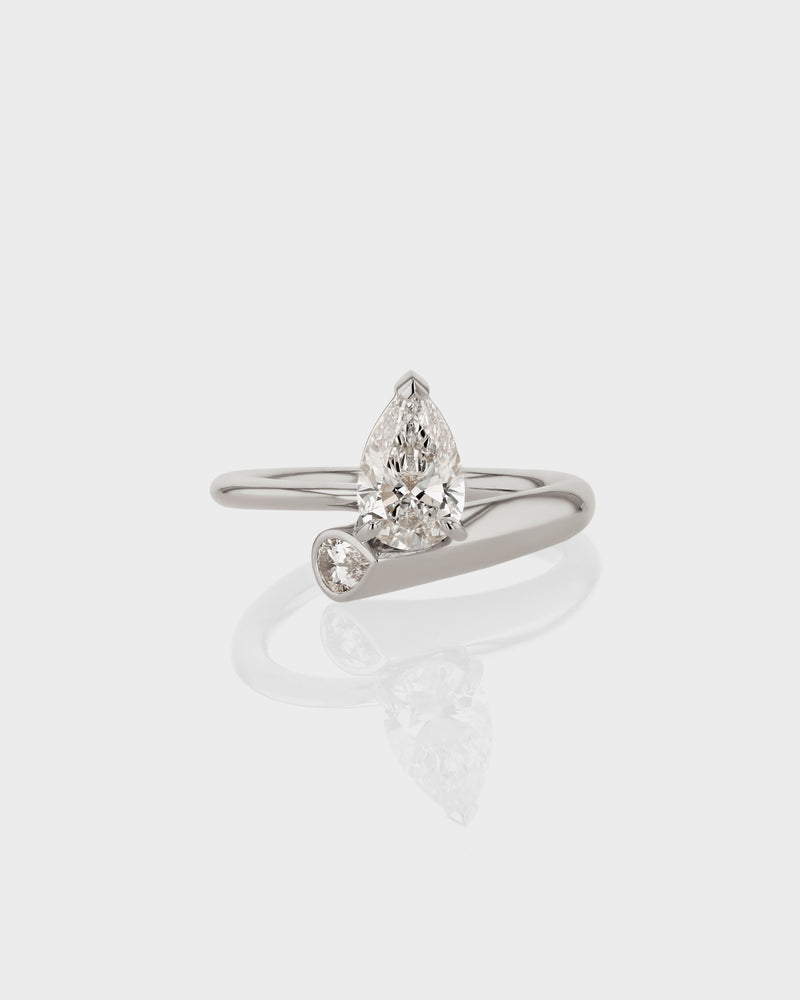 Aria Pear Engagement Ring by Sarah & Sebastian