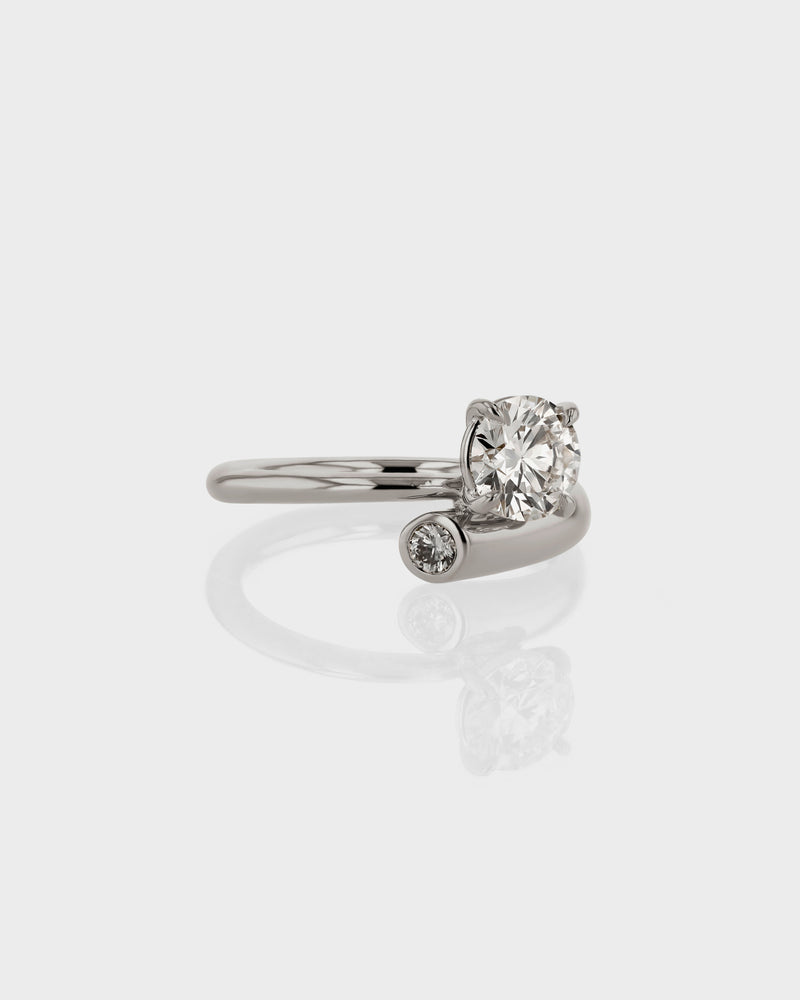 Aria Round Engagement Ring by Sarah & Sebastian