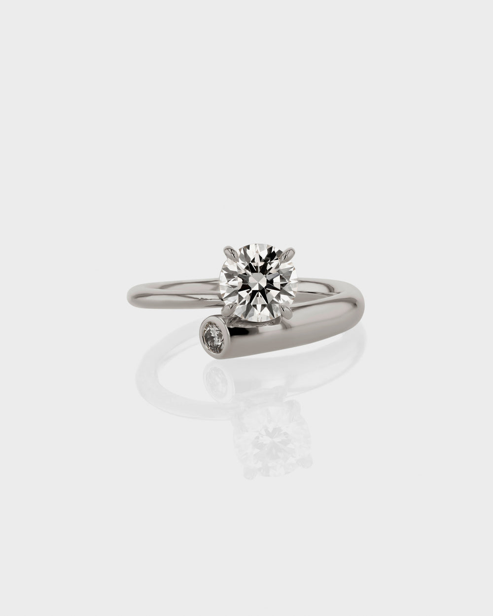 Aria Round Engagement Ring by Sarah & Sebastian