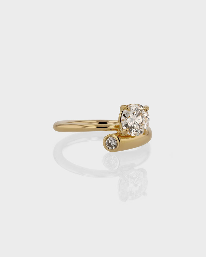 Aria Round Engagement Ring by Sarah & Sebastian