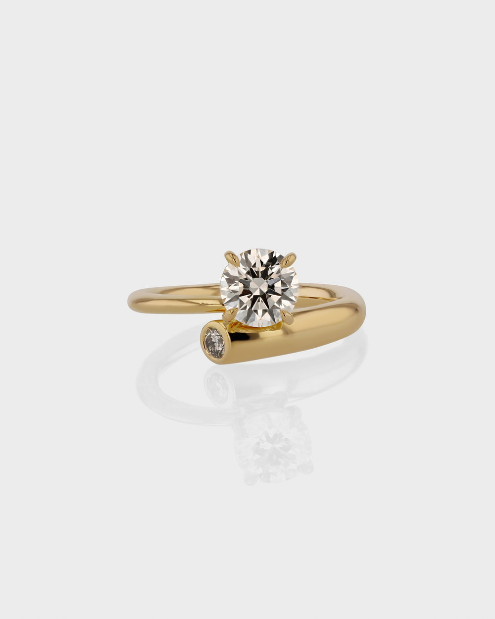 Aria Round Engagement Ring by Sarah & Sebastian