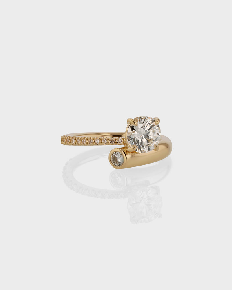 Aria Round Eternity Engagement Ring by Sarah & Sebastian