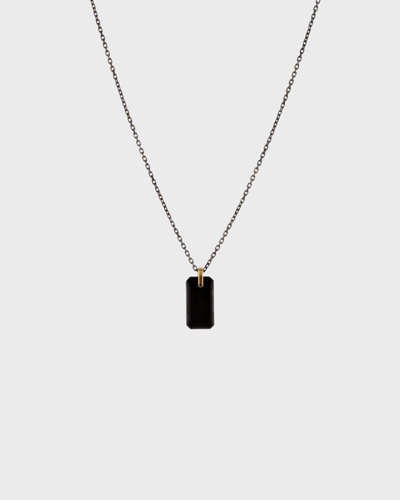 Chase Onyx Necklace by Sarah & Sebastian