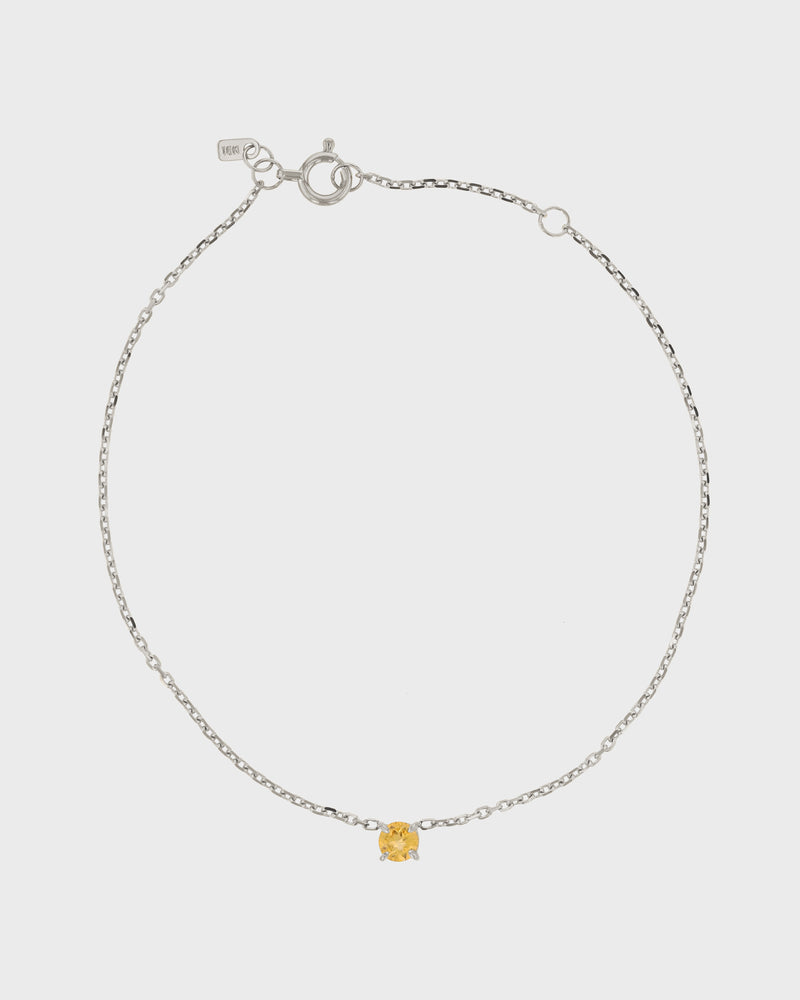 The Citrine Birthstone Bracelet by Sarah & Sebastian