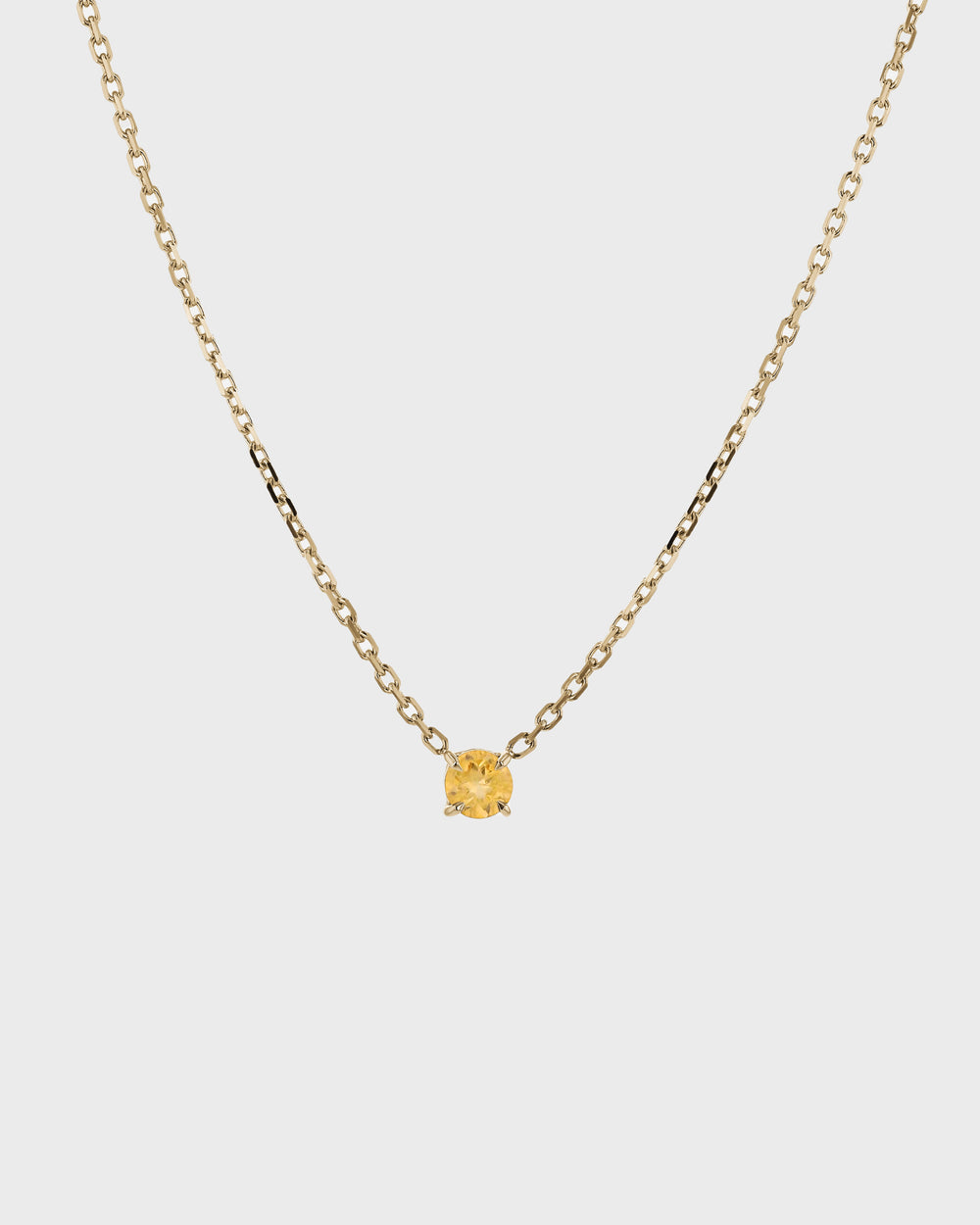 The Citrine Birthstone Necklace by Sarah & Sebastian