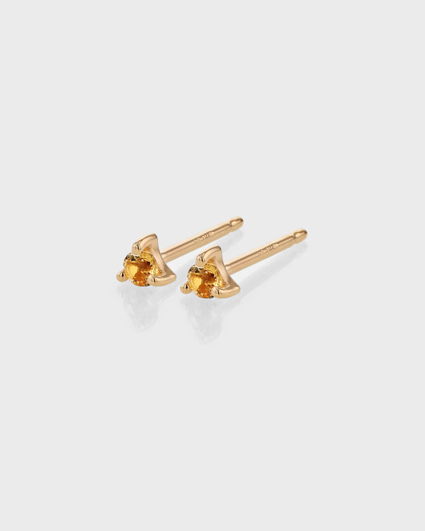 Citrine Birthstone Earring by Sarah & Sebastian