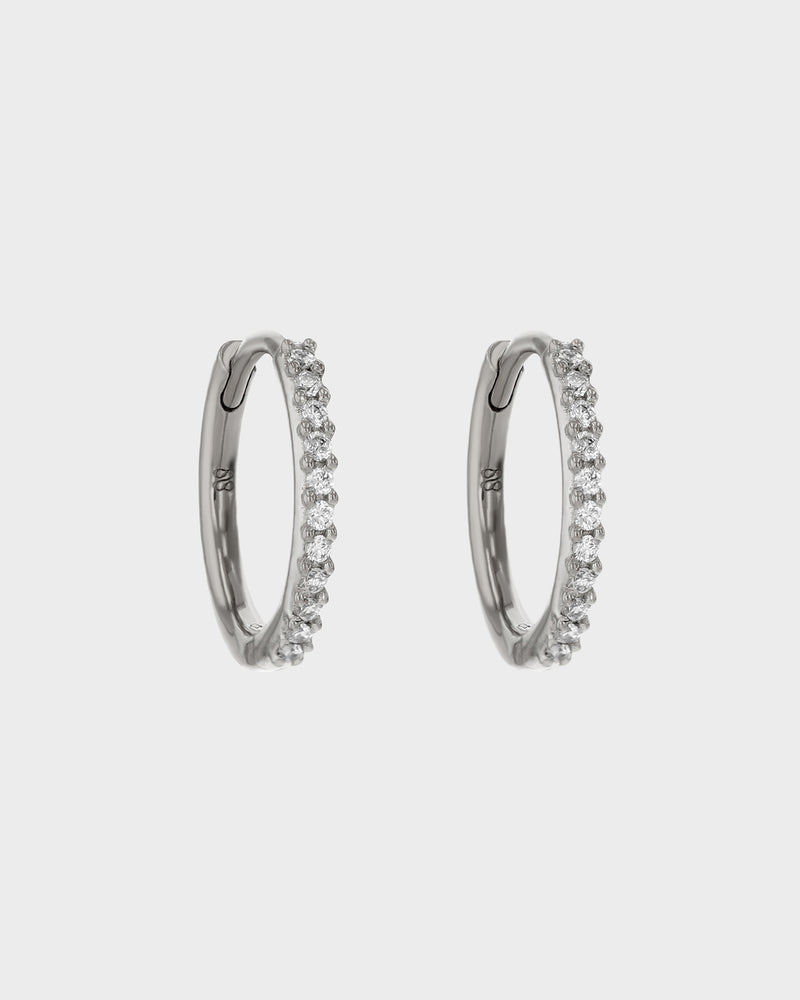 Demi Diamond Hoop by Sarah & Sebastian