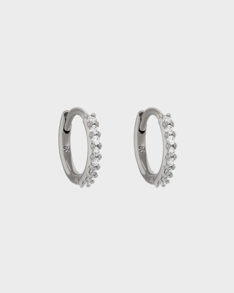 Demi Diamond Hoop by Sarah & Sebastian