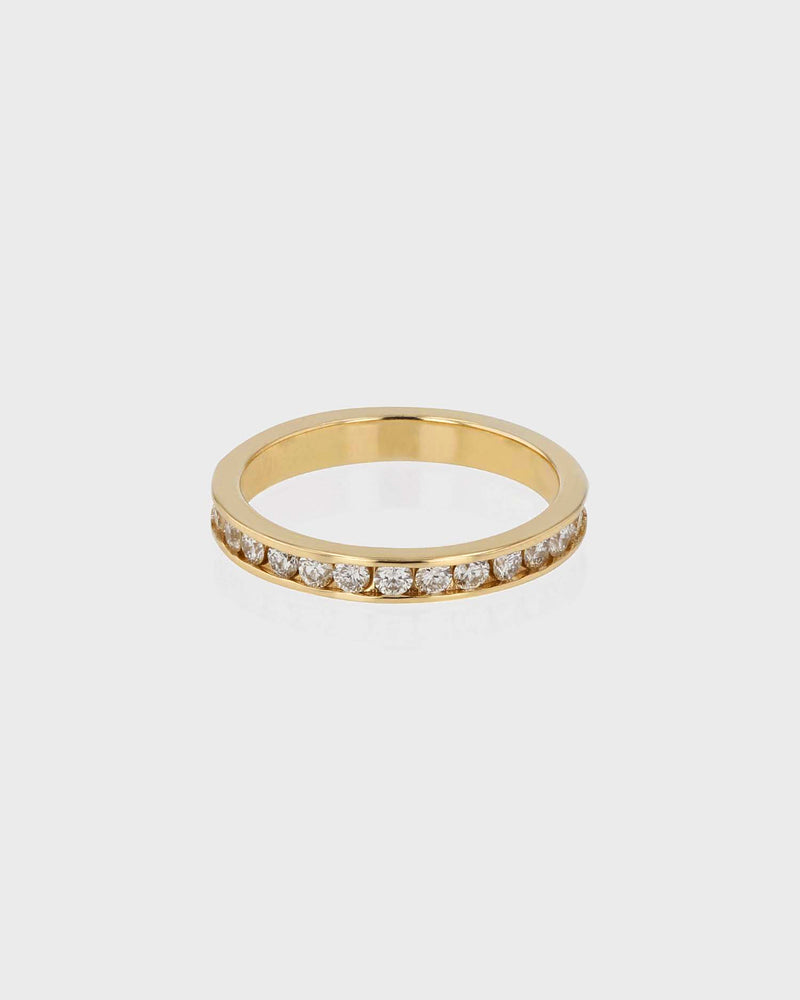 Diamond Channel Ring by Sarah & Sebastian