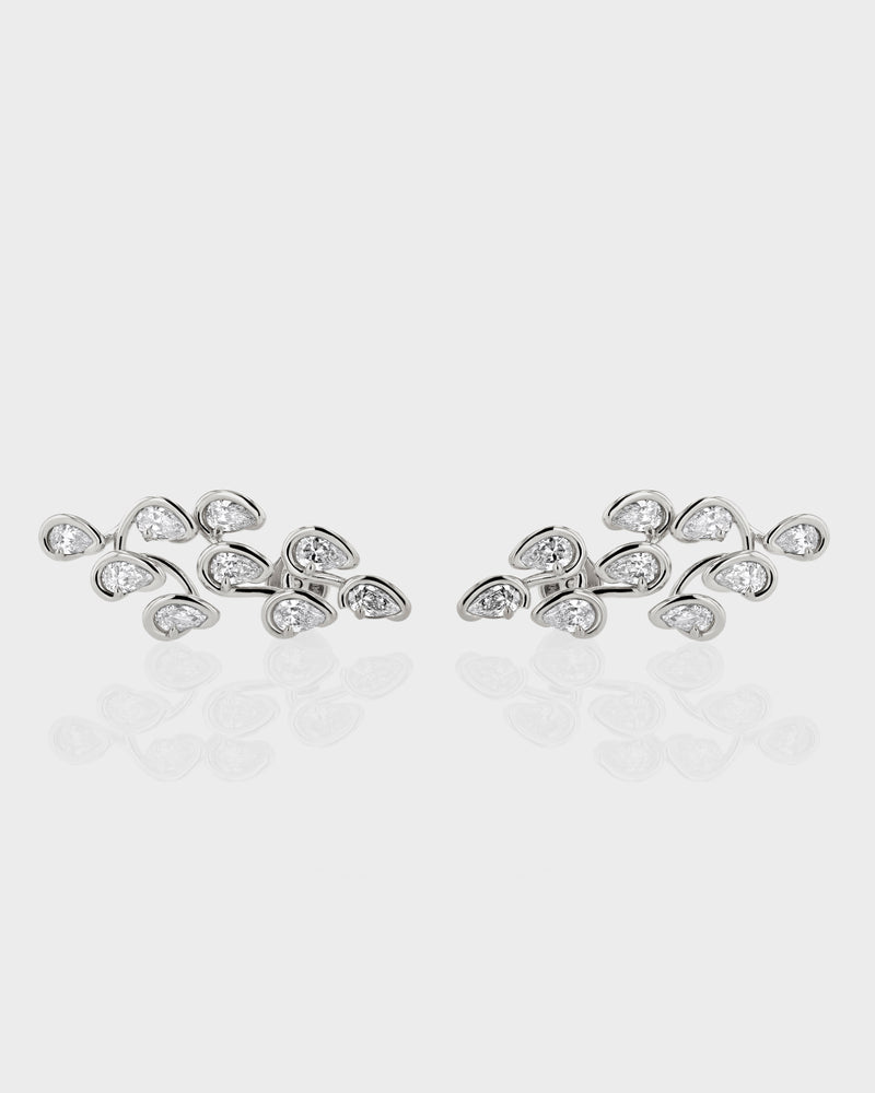 Diamond Corridor Earrings by Sarah & Sebastian