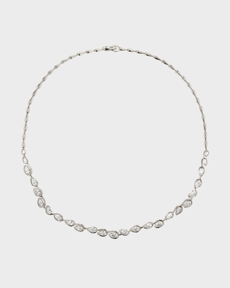 Diamond Corridor Necklace by Sarah & Sebastian