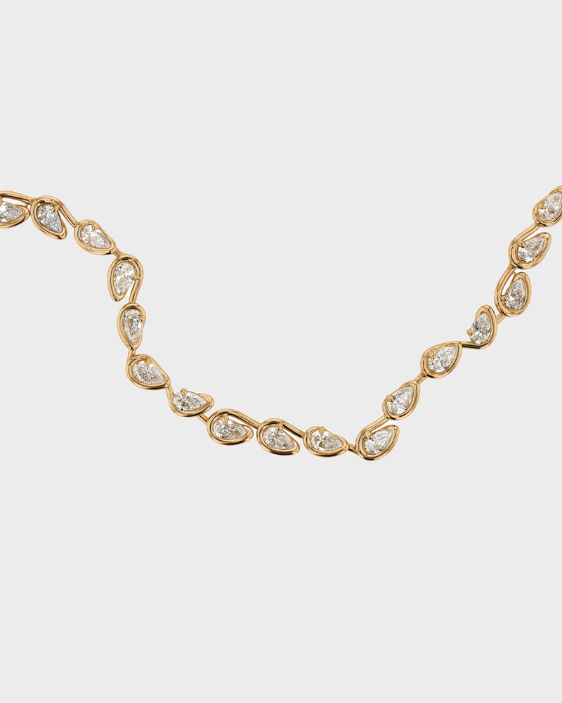 Diamond Corridor Necklace by Sarah & Sebastian