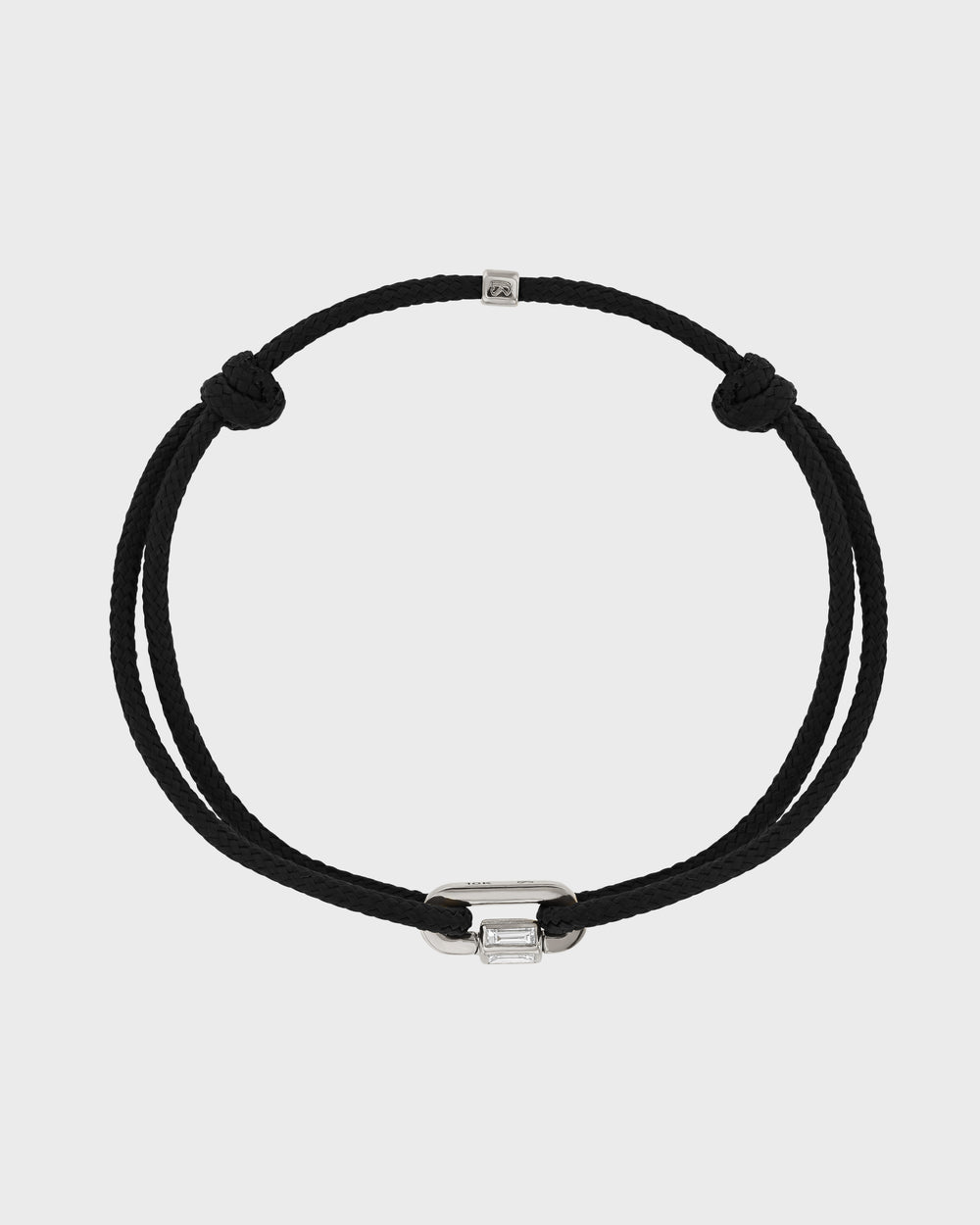 Diamond Lock Cord Bracelet by Sarah & Sebastian