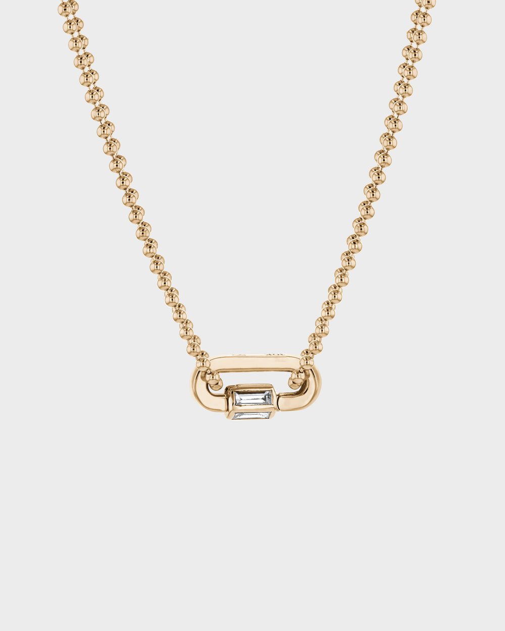 Diamond Lock Necklace by Sarah & Sebastian