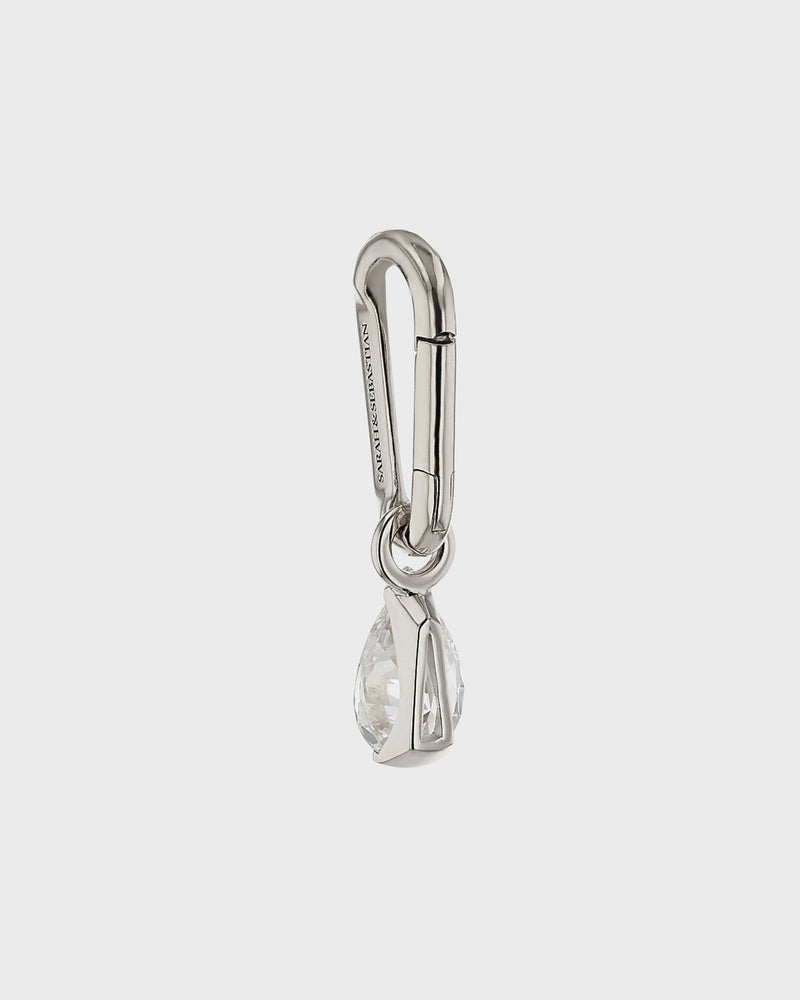 Diamond Pear Carabiner by Sarah & Sebastian