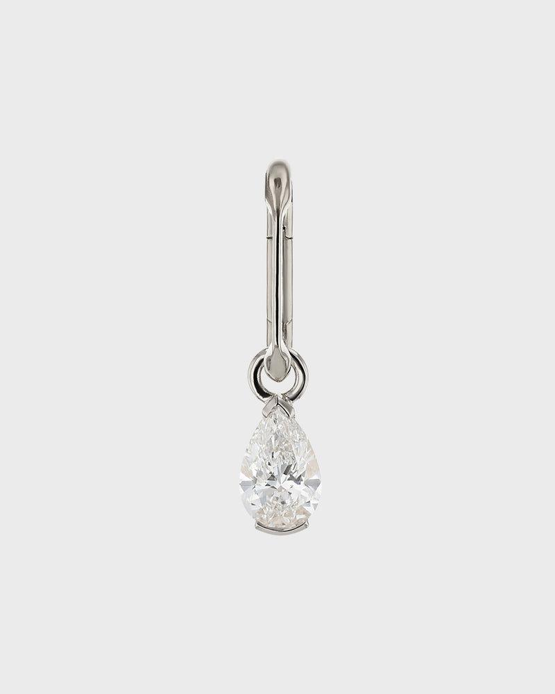 Diamond Pear Carabiner by Sarah & Sebastian