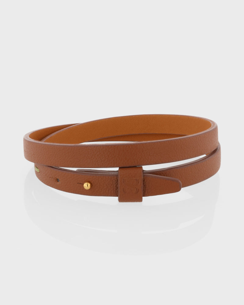 Double Wrap Leather Bracelet by Sarah & Sebastian