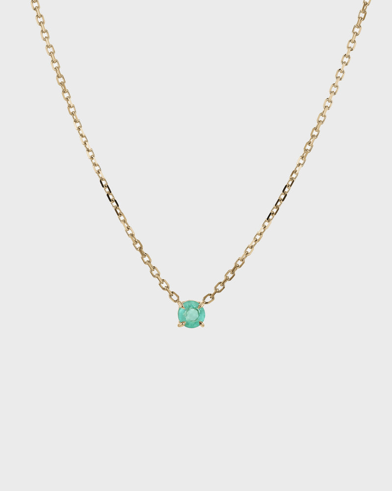 The Emerald Birthstone Necklace by Sarah & Sebastian