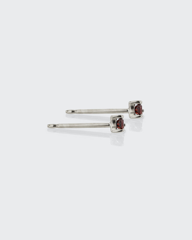 Garnet Birthstone Earring by Sarah & Sebastian