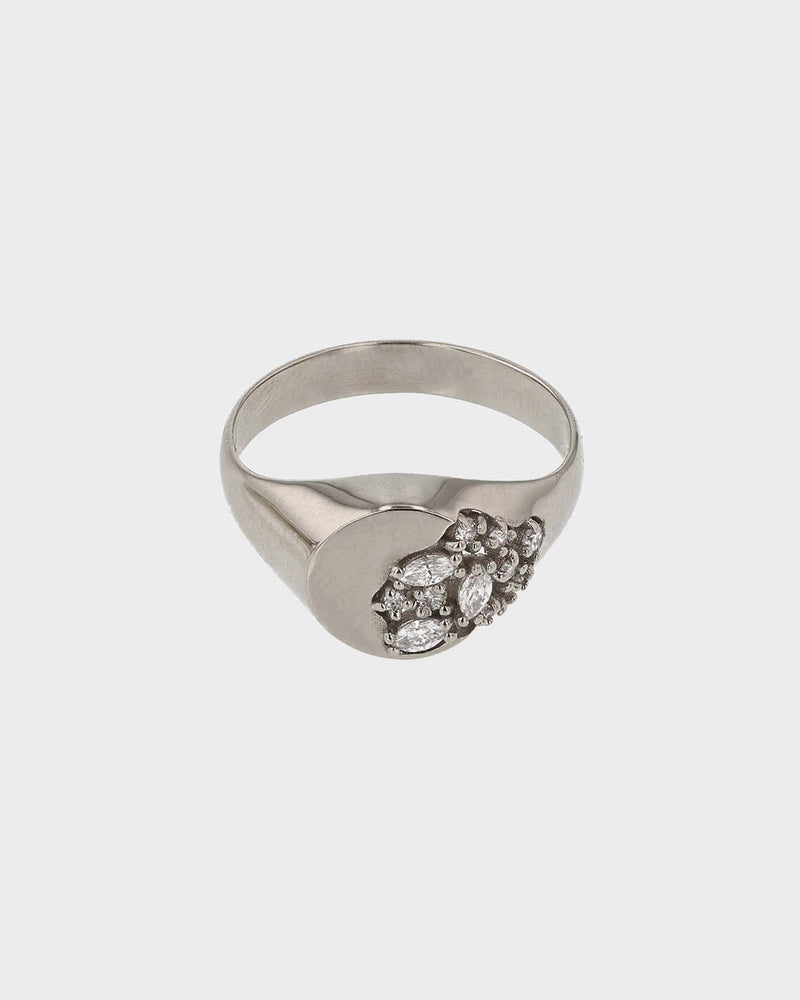 Gossamer Signet Ring by Sarah & Sebastian