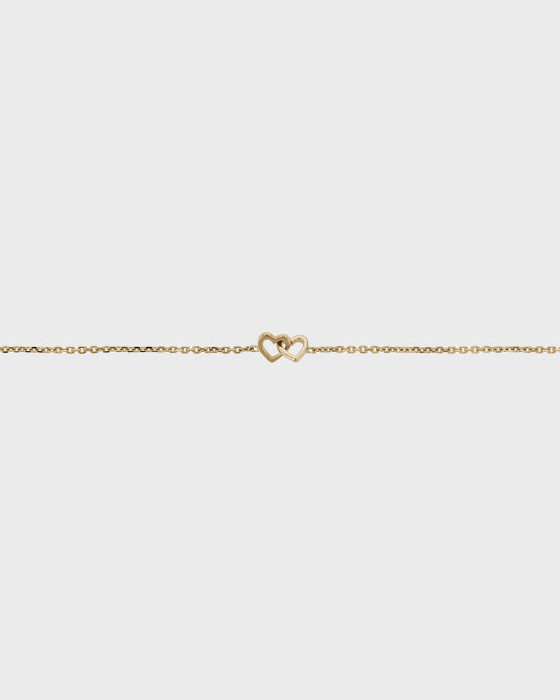 Interlocking Heart Bracelet by Sarah & Sebastian