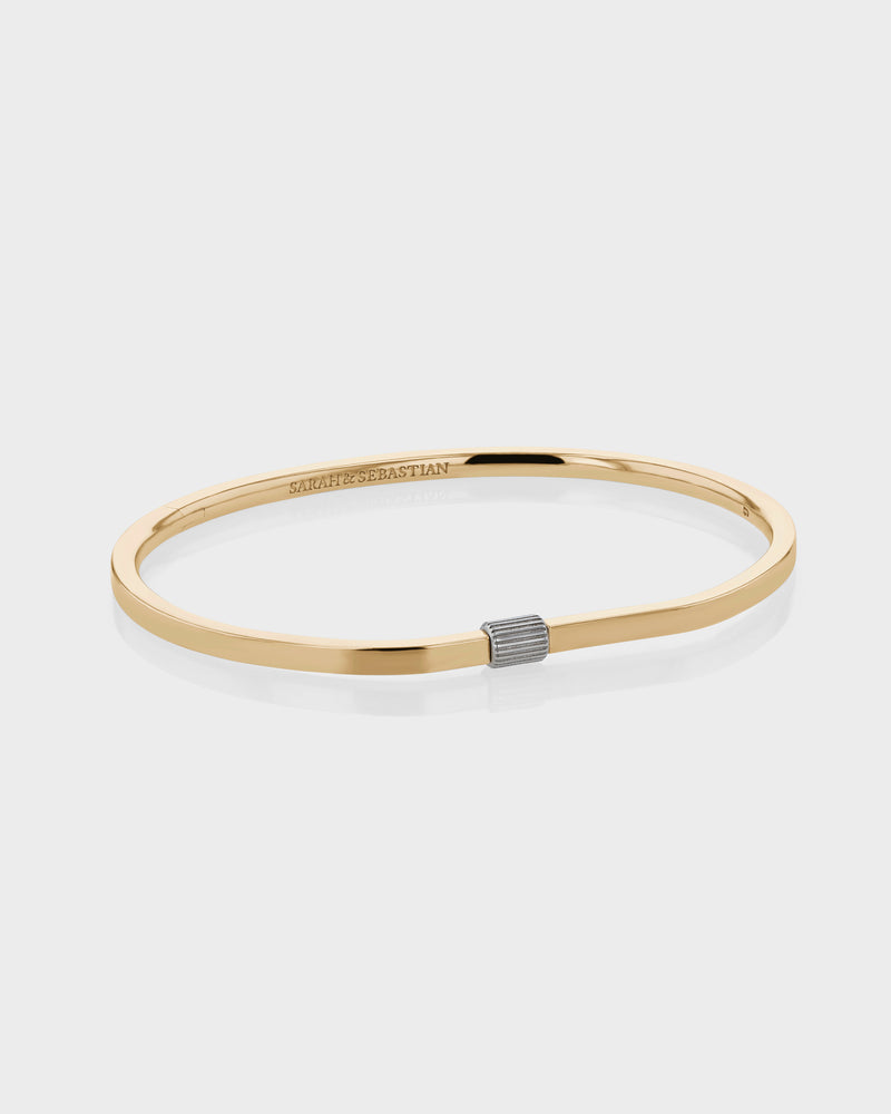 Lock Bangle by Sarah & Sebastian