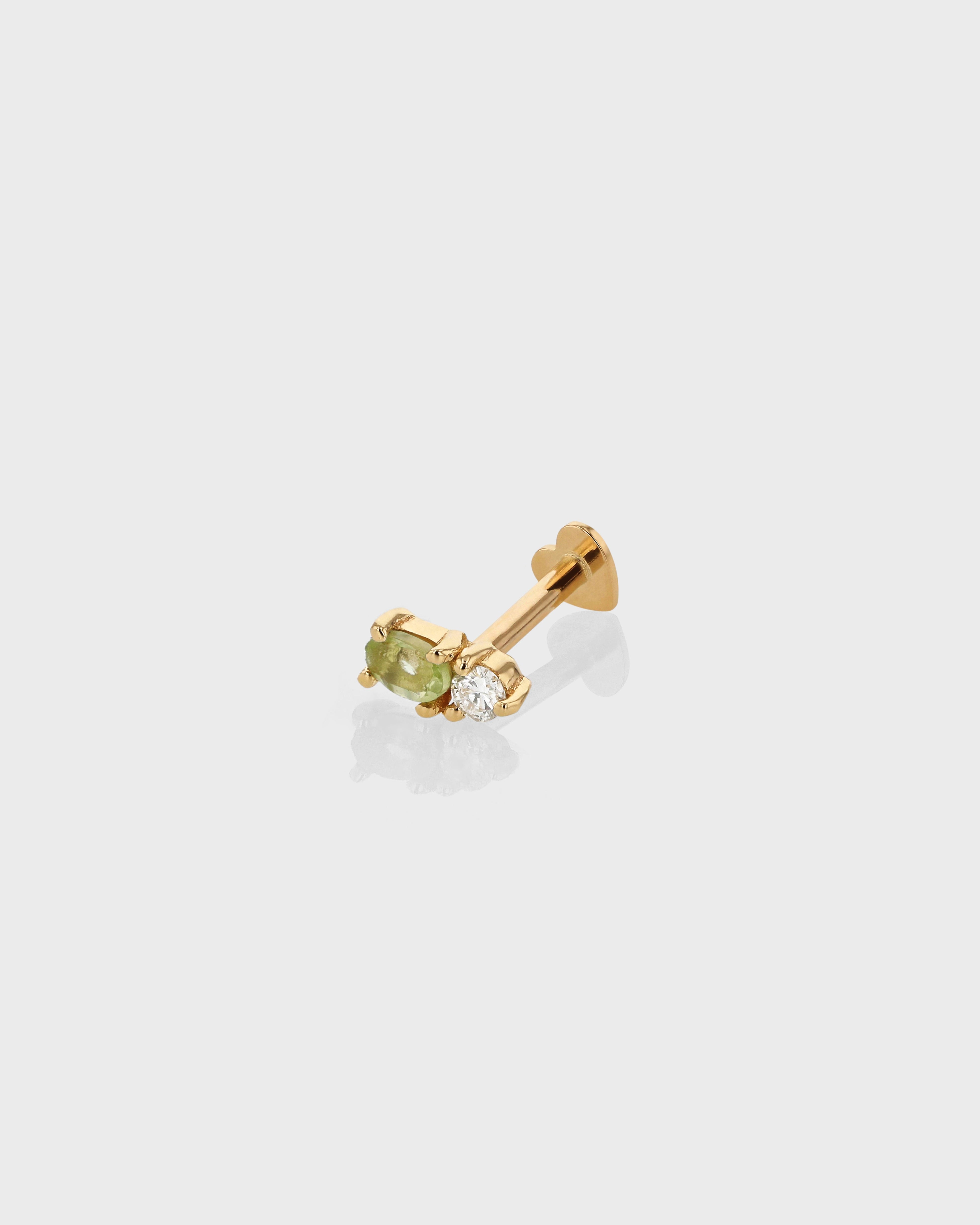 Bow Necklace Peridot Stud Earrings deals