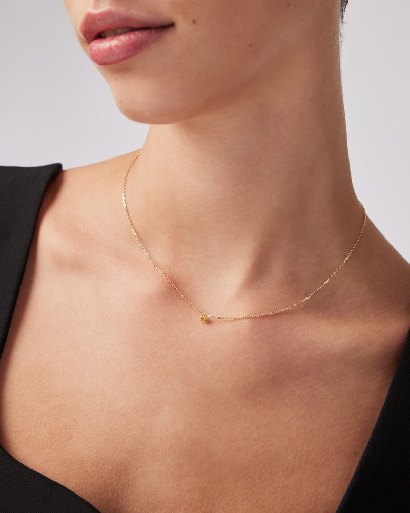 The Citrine Birthstone Necklace by Sarah & Sebastian