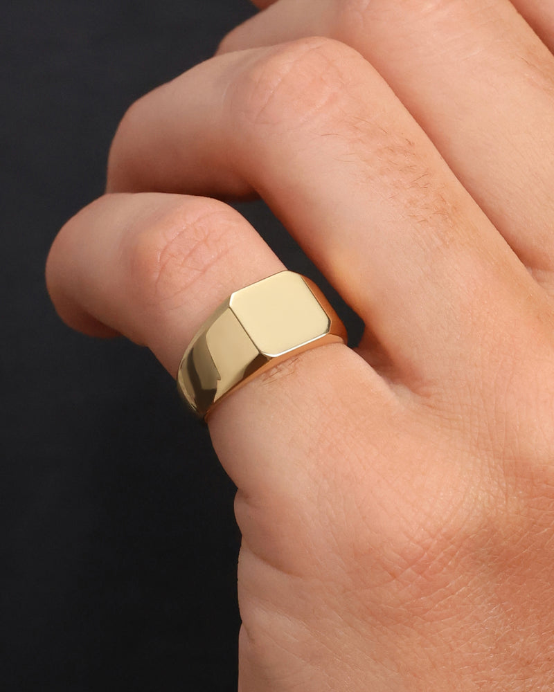 Chase Signet Ring by Sarah & Sebastian