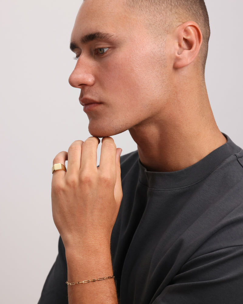 Chase Signet Ring by Sarah & Sebastian