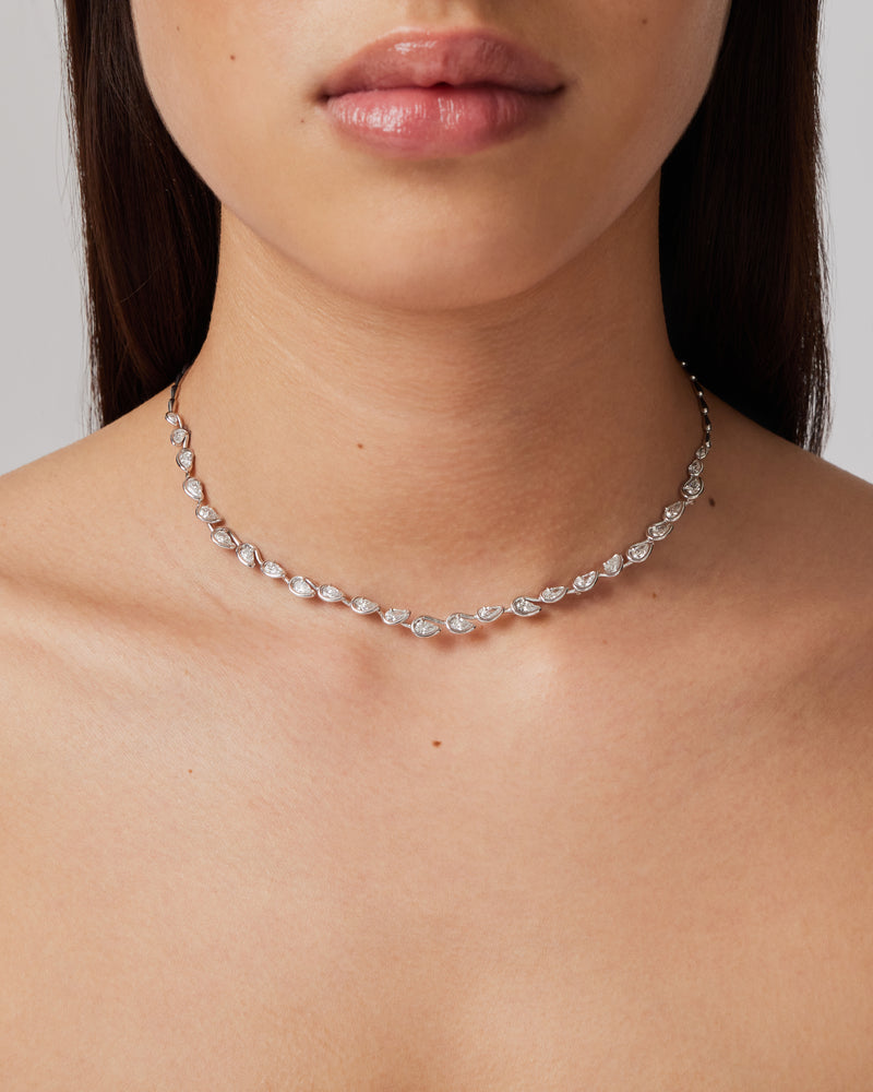 Diamond Corridor Necklace by Sarah & Sebastian