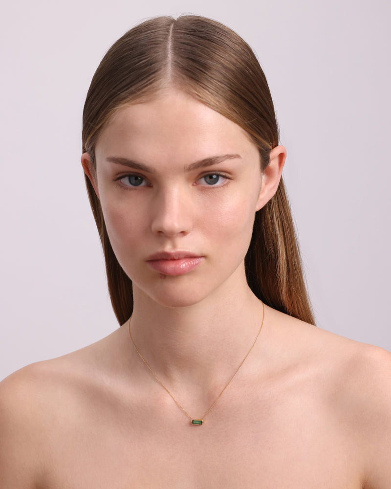 Tourmaline Pillar Necklace by Sarah & Sebastian