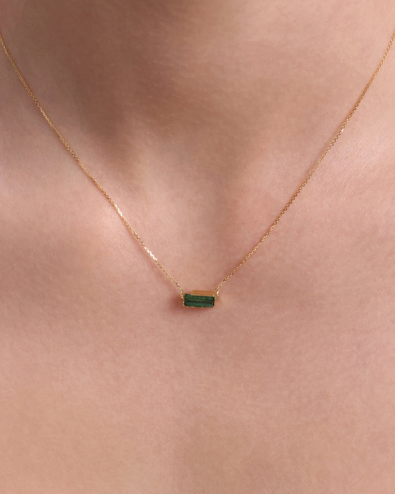 Tourmaline Pillar Necklace by Sarah & Sebastian