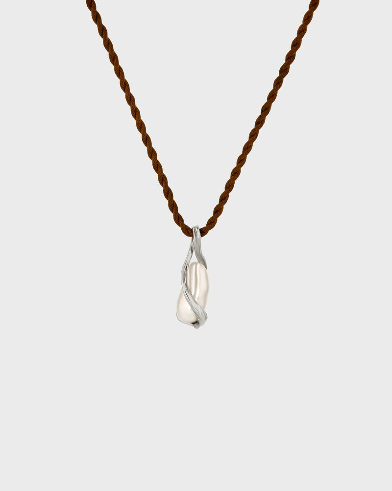 Pearl Silk Necklace by Sarah & Sebastian