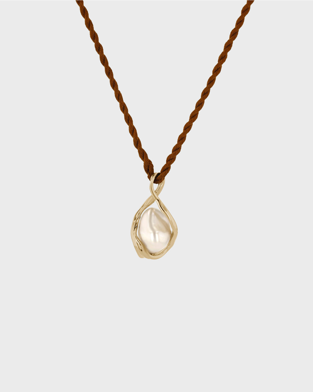 Pearl Silk Necklace by Sarah & Sebastian