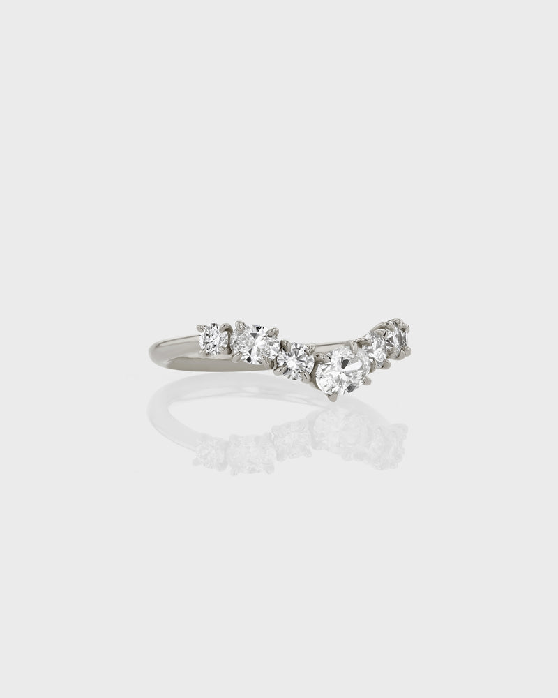 Oval Salt Drop Ring by Sarah & Sebastian