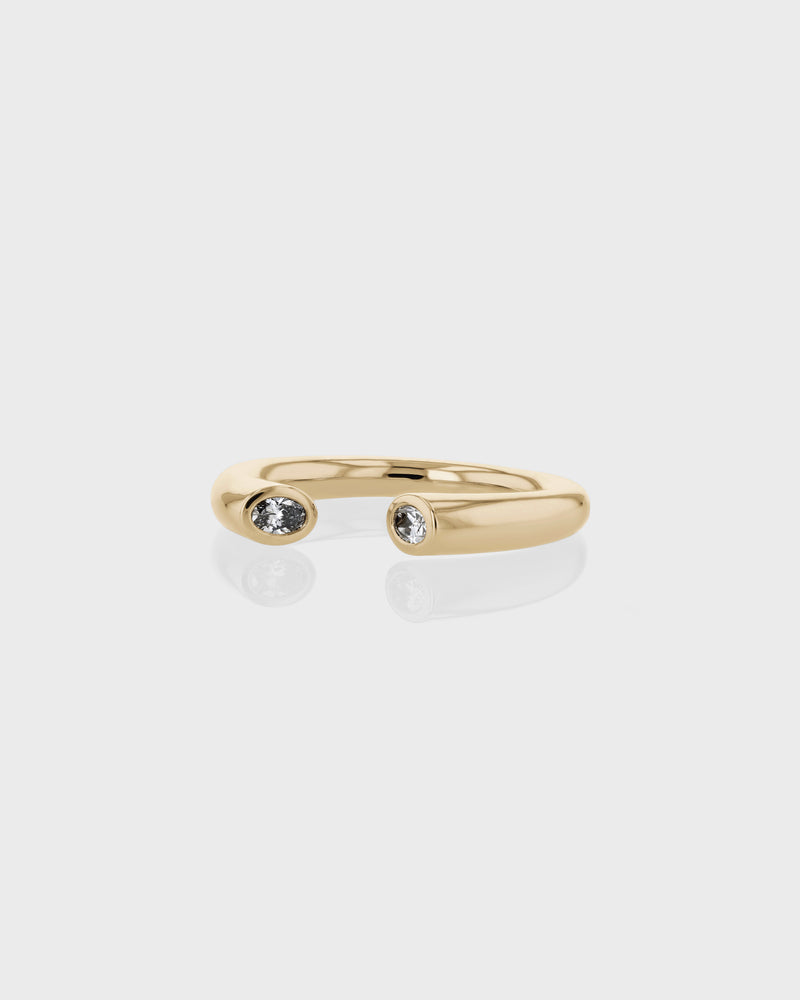 Oval Suspense Duo Ring by Sarah & Sebastian