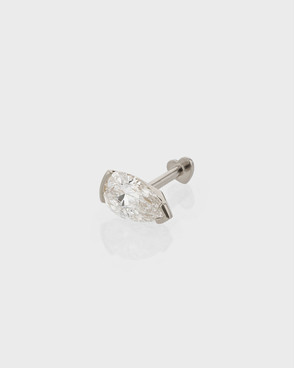 Pear Suspense Cartilage Earring 0.50ct by Sarah & Sebastian