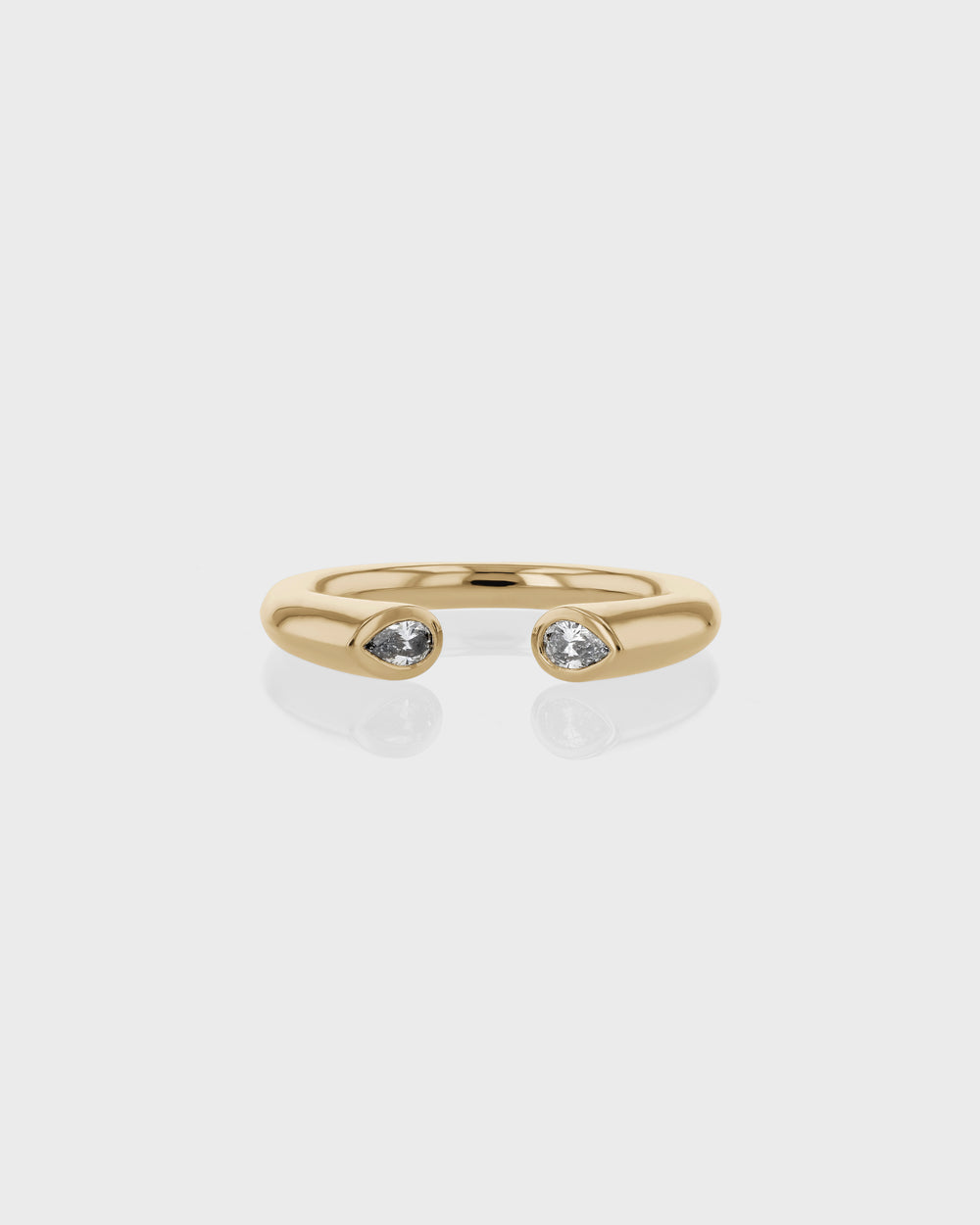 Pear Suspense Duo Ring by Sarah & Sebastian