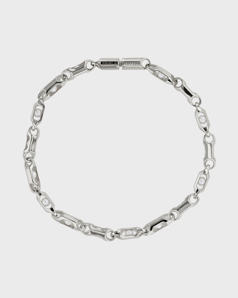 Pearl Piston Bracelet by Sarah & Sebastian