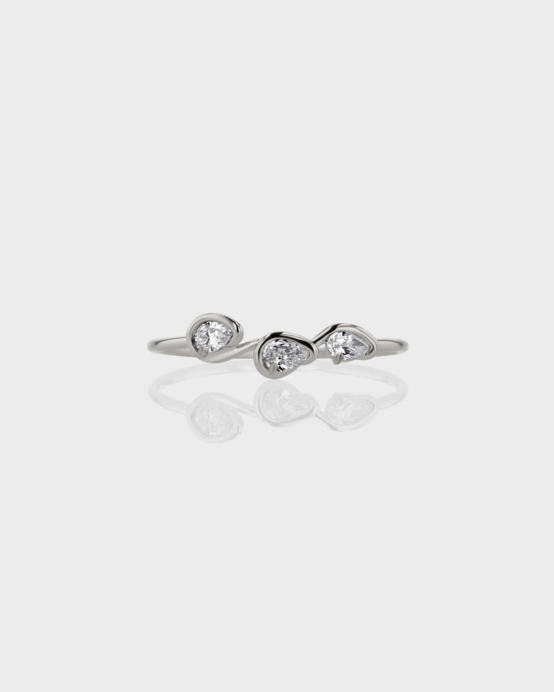 Petite Diamond Corridor Ring by Sarah & Sebastian