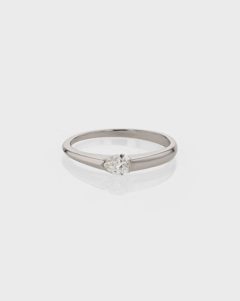 Petite Pear Suspense Ring by Sarah & Sebastian