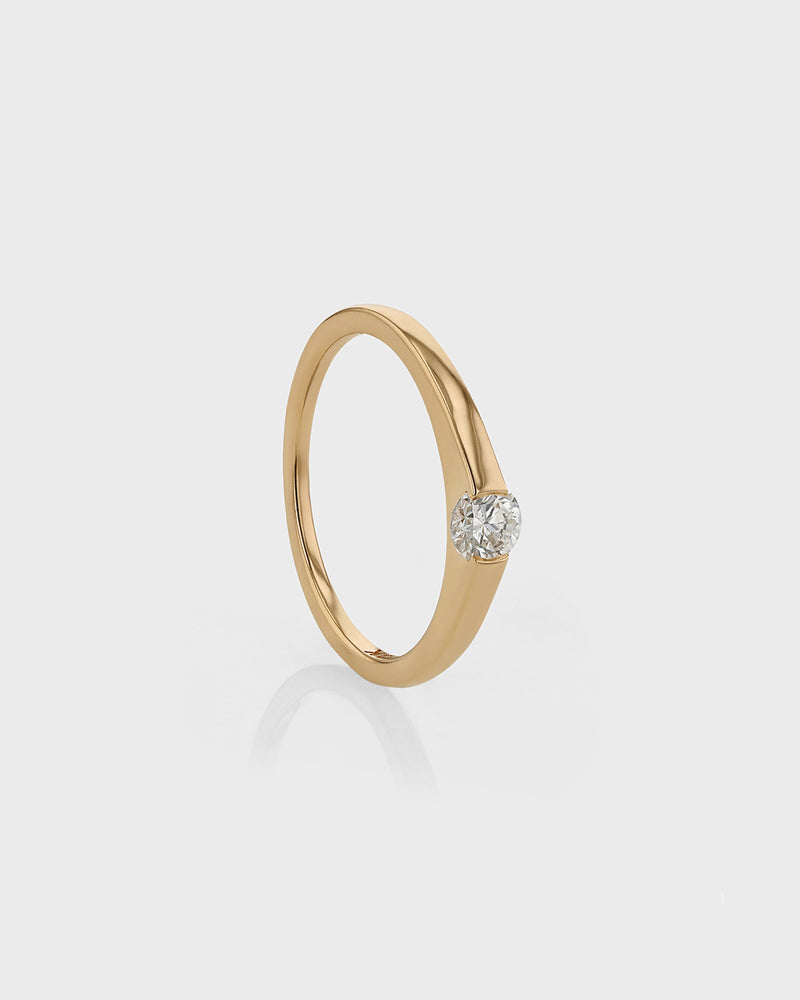 Petite Round Suspense Ring by Sarah & Sebastian