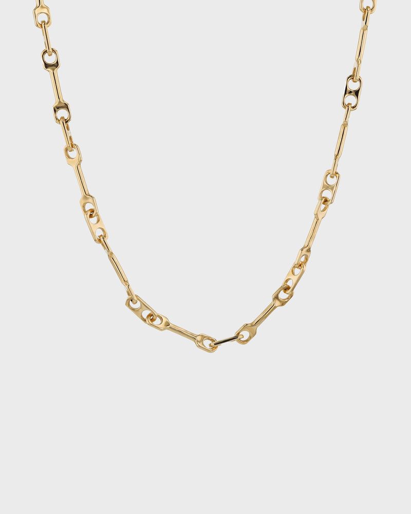 Piston Chain Yellow Gold by Sarah & Sebastian