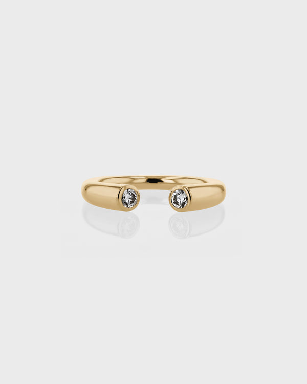 Round Suspense Duo Ring by Sarah & Sebastian