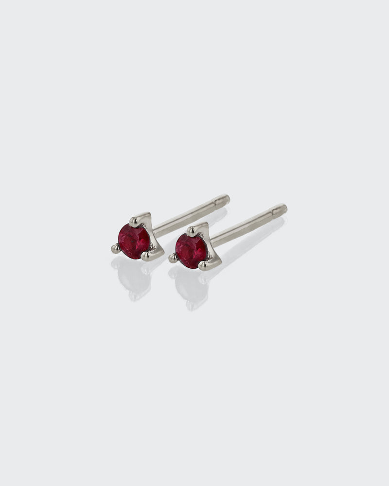 Ruby Birthstone Earring by Sarah & Sebastian