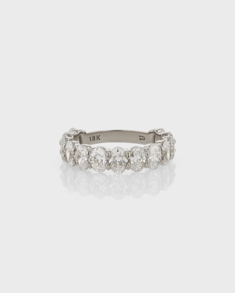 Salt Oval Diamond Ring I by Sarah & Sebastian